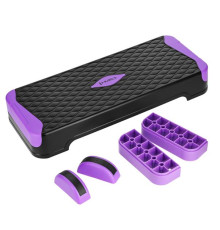 Степ-платформа з балансуванням HMS AS008М, чорно-фіолетовий