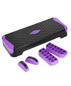 Степ-платформа з балансуванням HMS AS008М, чорно-фіолетовий