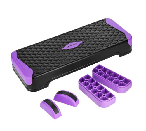 Степ-платформа з балансуванням HMS AS008М, чорно-фіолетовий