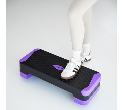 Степ-платформа з балансуванням HMS AS008М, чорно-фіолетовий