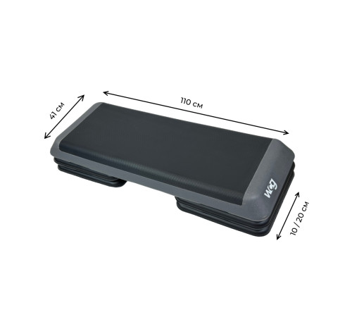 Степ-платформа WCG ProfiStep 3-ступенева (професійна) Степ-платформа WCG ProfiStep 3-ступенева (професійна)