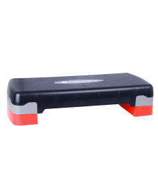 Степ-платформа inSPORTline Aerobic Step AS100 - Чорно-бордовий