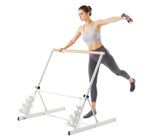 Балетна планка VEVOR CD-WDG08, біла