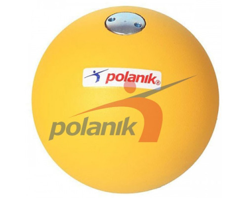 Сталевий змагальний м'яч Polanik 3 кг діам. 100 мм без фарби IAAF I-11-0533<br>