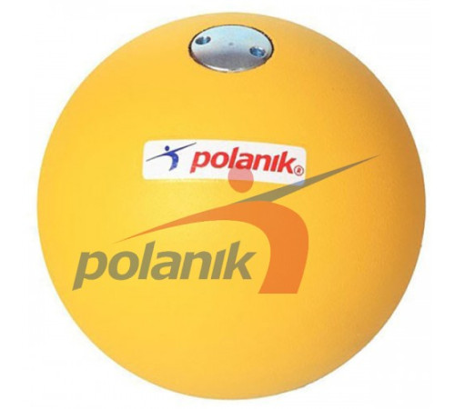 Сталевий змагальний м'яч Polanik 4 кг, діам. 100 мм IAAF I-99-0150<br> Сталевий змагальний м'яч Polanik 4 кг, діам. 100 мм IAAF I-99-0150<br>