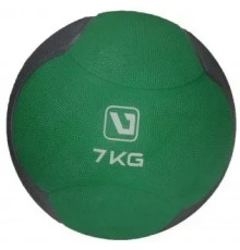Медбол MEDICINE BALL 7кг-286 мм, зелено-сірий