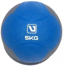 Медбол MEDICINE BALL 5кг -241 мм, синьо-сірий
