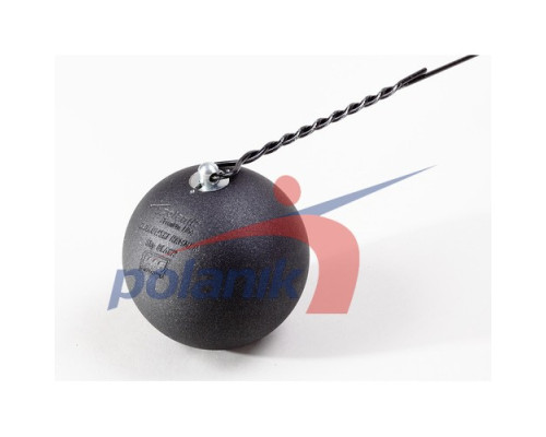 Сталевий змагальний молот 5 кг Polanik Premium Line Ziolkowski Hammer BLACK, IAAF I-17-0855