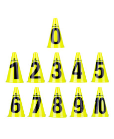  Пластикові конуси для тренувань inSPORTline Numeric 23cm