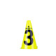 Пластикові конуси для тренувань inSPORTline Numeric 23cm