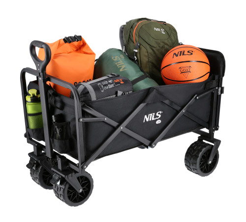 Розкладний візок NILS CAMP NC1608 чорний