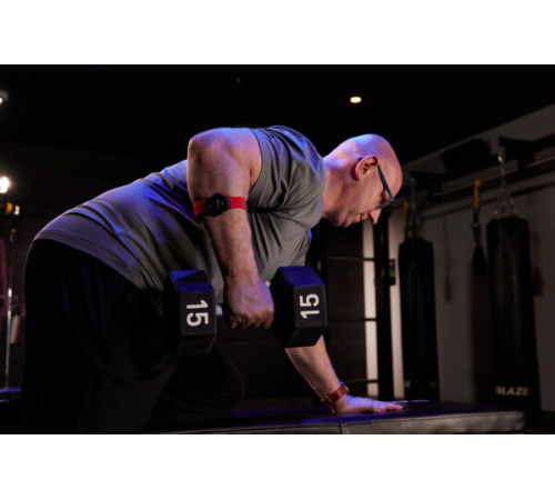 Монітор серцевого ритму Myzone MZ-Switch, чорно-червоний