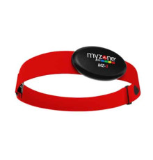 Пояс для вимірювання серцевого ритму Myzone MZ-3, чорно-червоний