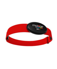 Пояс для вимірювання серцевого ритму Myzone MZ-3, чорно-червоний