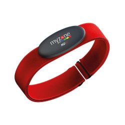 годинник для вимірювання серцевого ритму  Myzone MZ-1-M, чорно-червоний