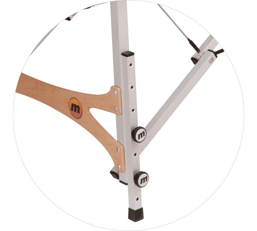 Масажний стіл Reflex Alu Pro 80 бежевий