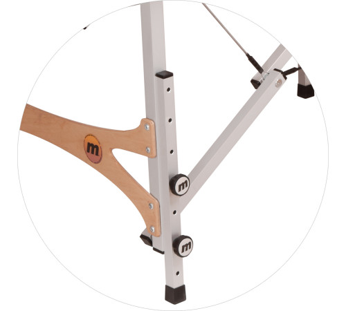 Масажний стіл Reflex Alu Ultra Pro 80 бежевий