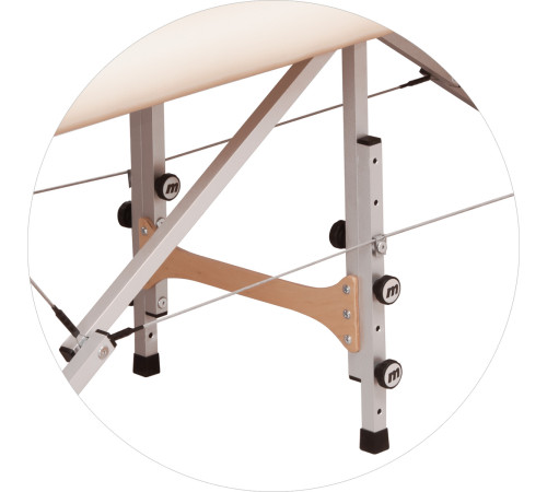 Масажний стіл Reflex Alu Ultra Pro 80 бежевий