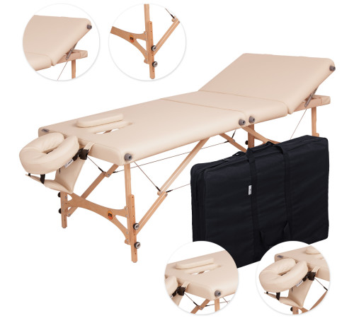 Масажний стіл Reflex Pro 80 бежевий