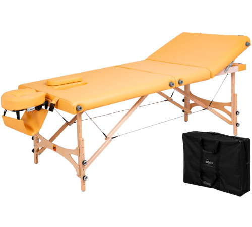 Масажний стіл Reflex Pro 80 жовтий Масажний стіл Reflex Pro 80 жовтий