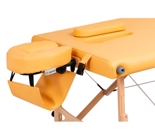 Масажний стіл Reflex Pro 80 жовтий Масажний стіл Reflex Pro 80 жовтий