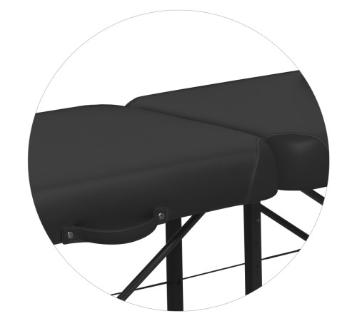 Масажний стіл RehaKing Ultra Obsidian чорний