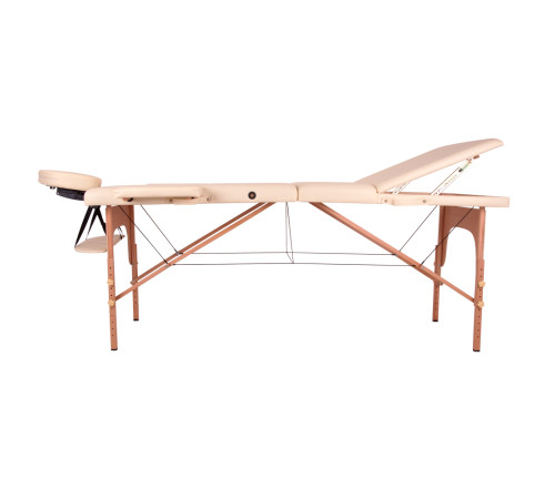 Масажний стіл inSPORTline Japane 3-Piece Wooden - чорний