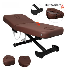 Масажний стіл ZEN Lift Comfort HOT!Zone коричневий