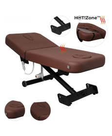 Масажний стіл ZEN Lift Comfort HOT!Zone коричневий