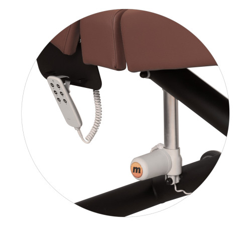 Масажний стіл ZEN Lift Pro коричневий