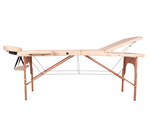 Масажний стіл inSPORTline Japane 3-Piece Wooden - золотистий