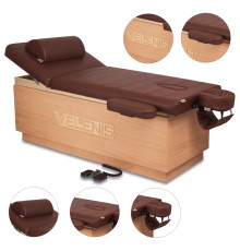 Масажний стіл Velenis P коричневий
