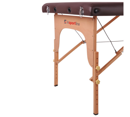 Масажний стіл inSPORTline Taisage 2-Piece Wooden - сірий