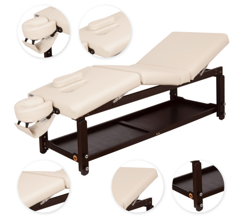 Масажний стіл Spa Manual бежевий