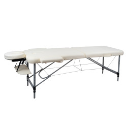 Масажний стіл inSPORTline Morrani 2-Section Aluminum,  бежевий