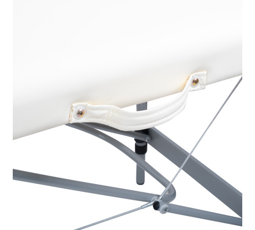 Масажний стіл inSPORTline Morrani 2-Section Aluminum, бежевий