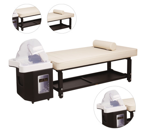 Масажне ліжко Head Spa Aqua MAX бежеве