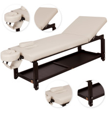 Масажний стіл Spa Plus бежевий