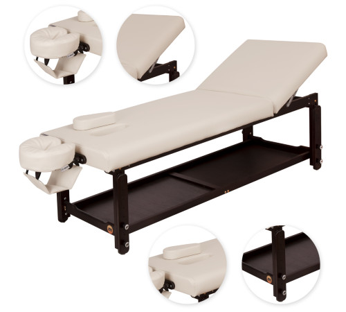 Масажний стіл Spa Plus бежевий