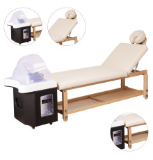 Масажне ліжко Head Spa SPA Plus AQUA MAX! бежеве