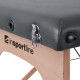 Масажний стіл inSPORTline Orashi 2-Section Wooden, чорний