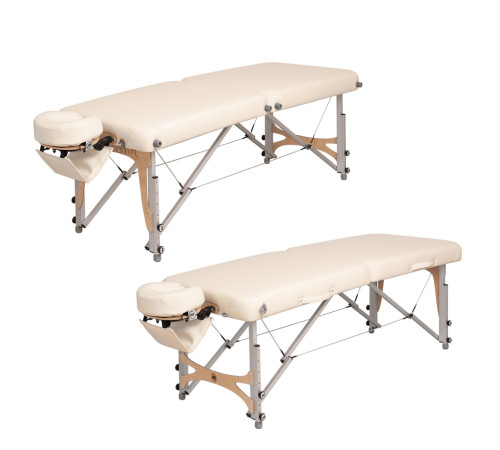 Масажний стіл Anatomic Premium ALU бежевий