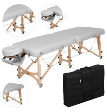 Масажний стіл Anatomic Premium Ultra сірий