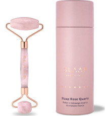 Масажний ролик для обличчя Slaap Rose Quartz з рожевого кварцу