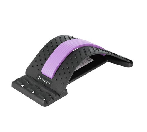 Масажер для спини та попереку HMS PRP01, чорно-фіолетовий