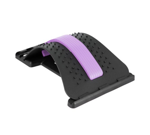 Масажер для спини та попереку HMS PRP01, чорно-фіолетовий