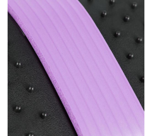 Масажер для спини та попереку HMS PRP01, чорно-фіолетовий