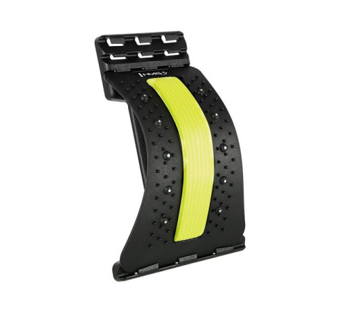 Масажер для спини та попереку HMS PRP02, чорно-жовтий