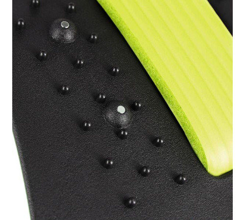 Масажер для спини та попереку HMS PRP02, чорно-жовтий