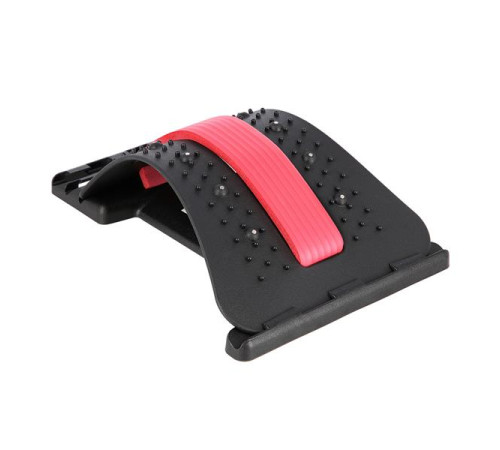 Масажер для спини та попереку HMS PRP02, чорно-червоний